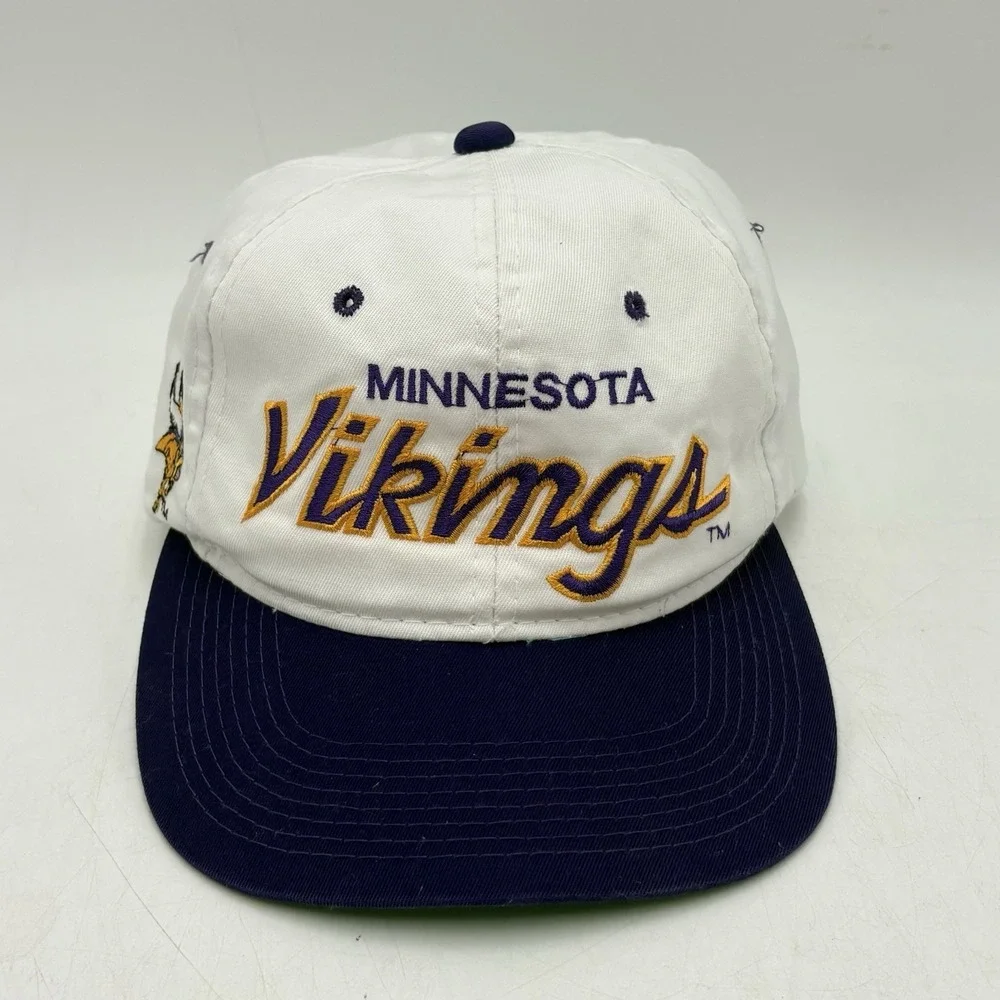 Vintage Minnesota Vikings‎ Snapback Hat Sports Specialties The Twill NFL 90s